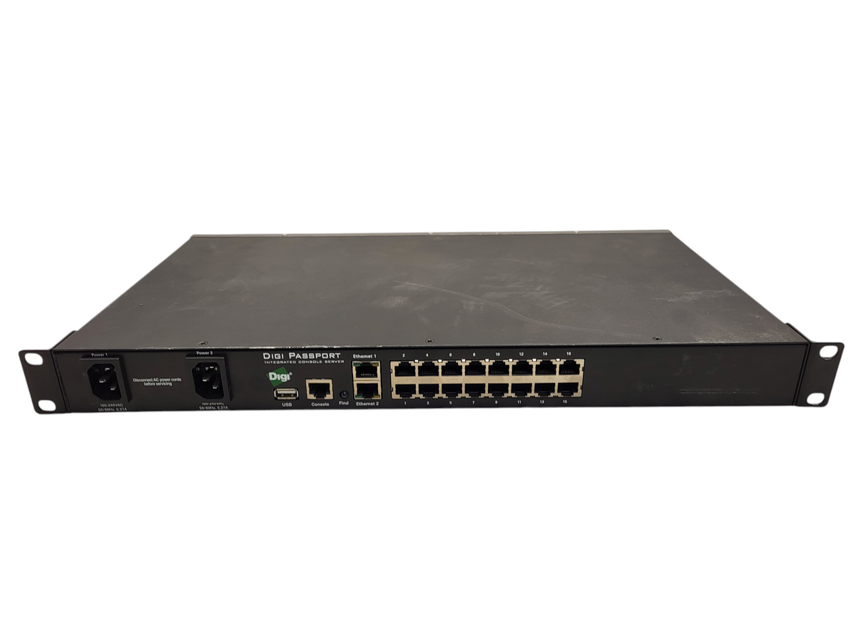 Integrated Console DIGI Passport Integrated Console Server Passport 16 32 AC 1P50001350-0 ...