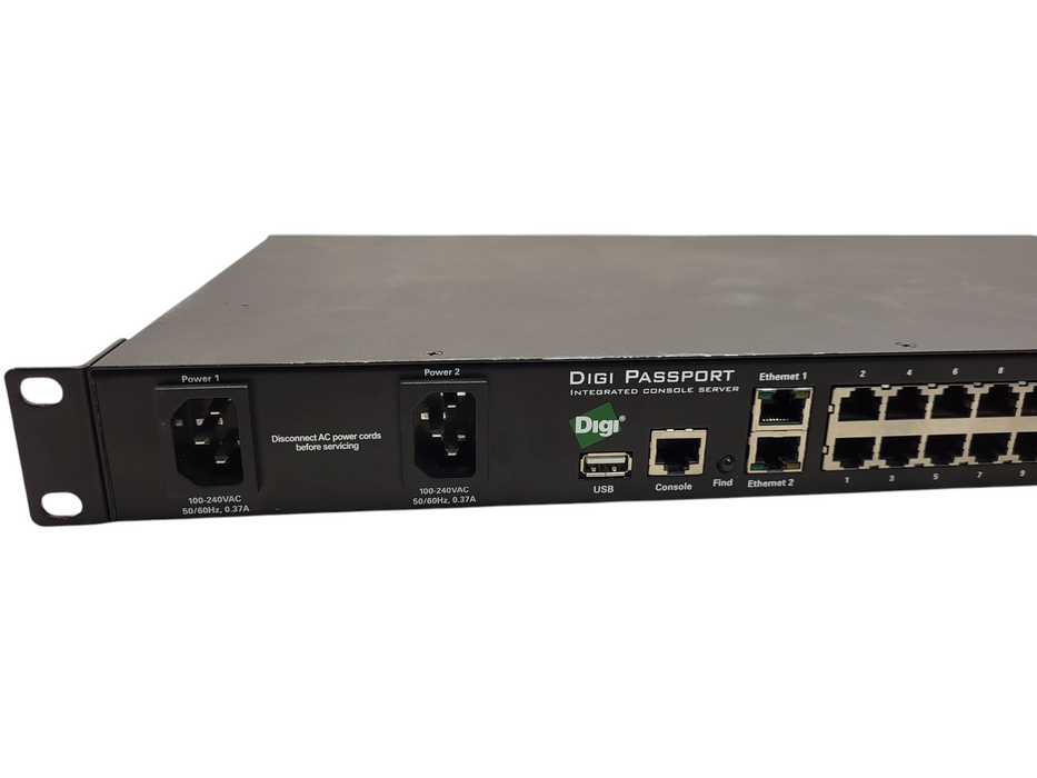 DIGI Passport Integrated Console Server Passport 16 32 AC 1P50001350-03