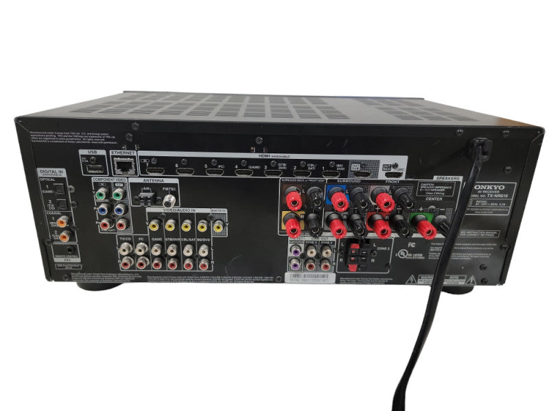Onkyo TX-NR616 7.2-Channel Network A/V Media Receiver Only