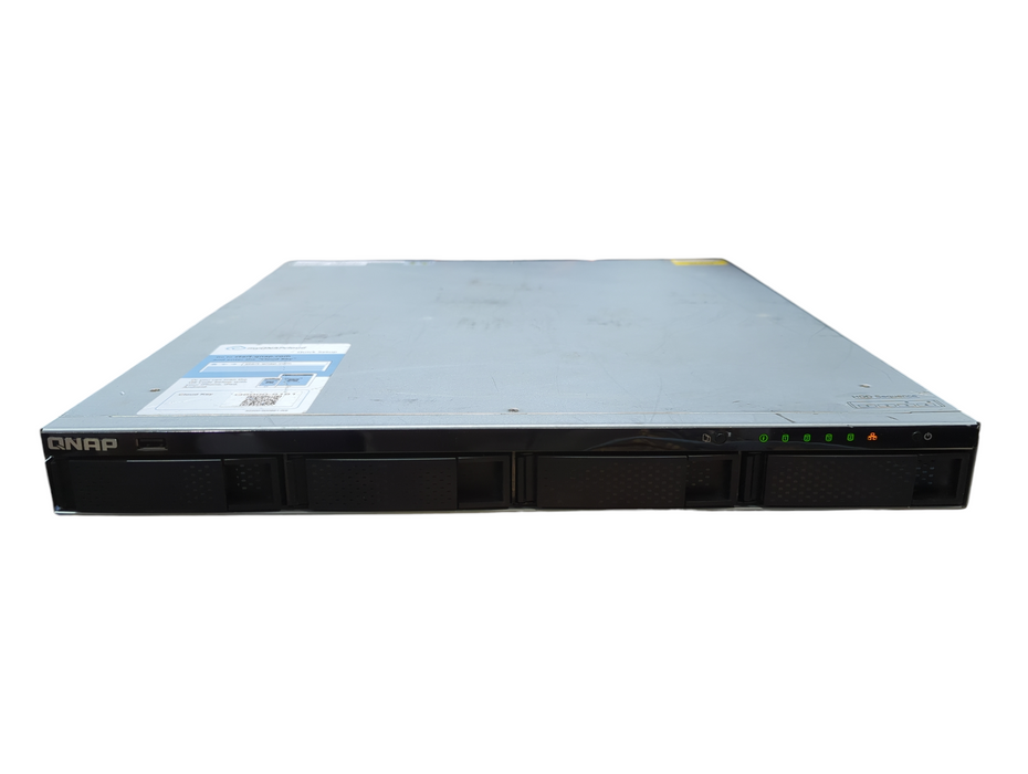 QNAP TS-463U-RP 4-Bay NAS Rackmount w/ 4x1TB HDDs