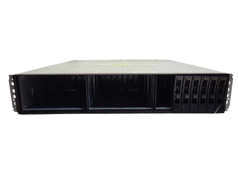 Lenovo/IBM Storwize V5000 Chassis 01AC381 2.5" w/ 2x IBM 01LJ608 node canister