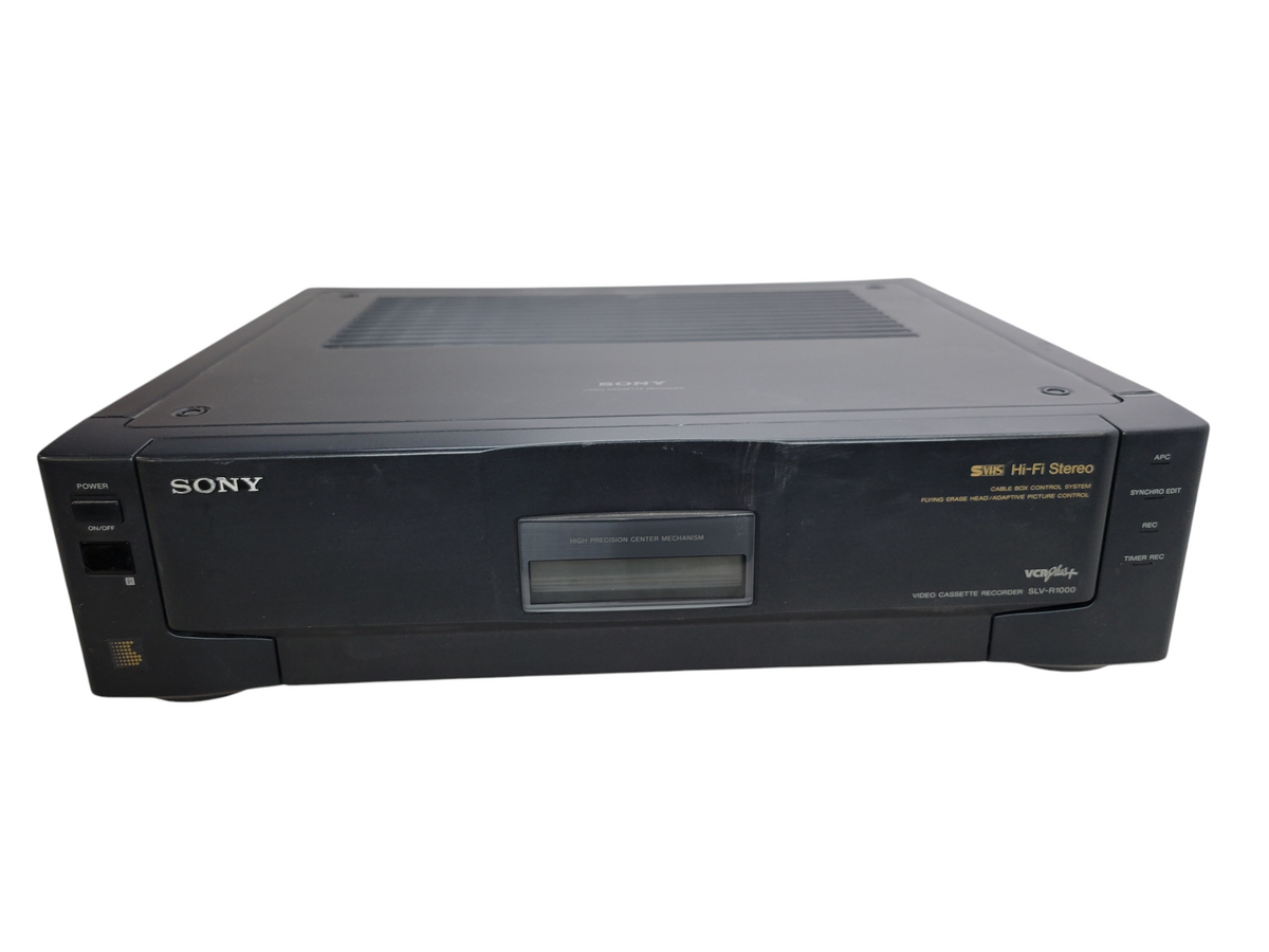 Sony SLV-R1000 Hi-Fi Stereo Super-VHS VCR 4-Head (READ) — retail.era