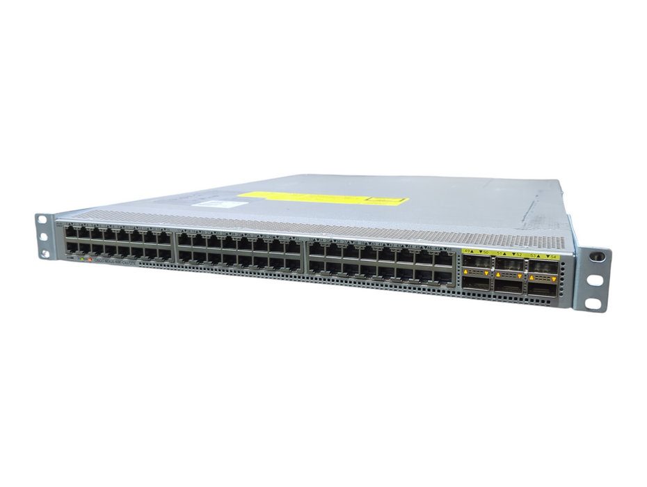 Cisco Nexus Switch, N9K-C9372TX 48x1/10G-T, 6x40G QSFP+ w/ Dual PSU