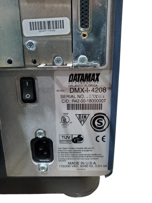 Datamax I-Class DMX-I-4208 Thermal Label Printer