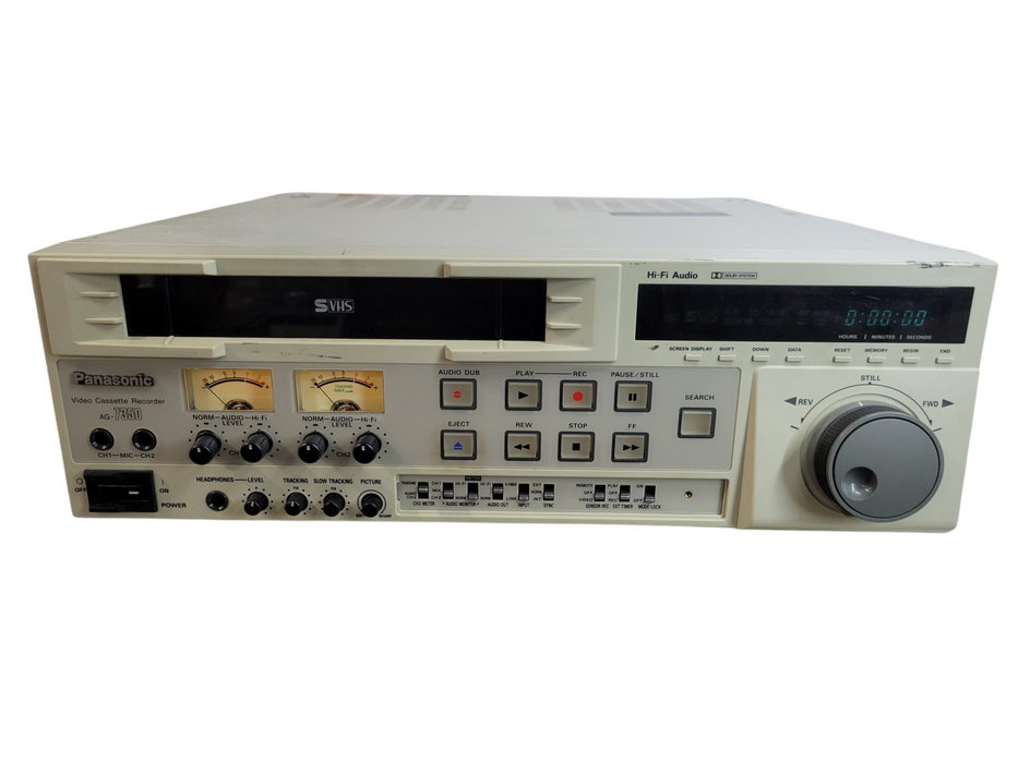 Panasonic AG-7350-P Video Recorder SVHS / Hi-Fi Audio (READ)