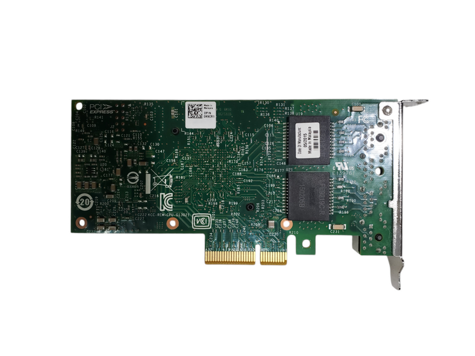 Dell 0K9CR1 Intel I350-T4 Quad-Port Gigabit PCIe Ethernet Adapter