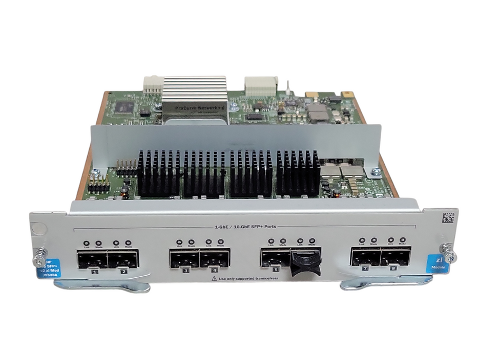 HP J9538A 8p 1-GbE / 10G-GbE SFP+ v2 zl Module
