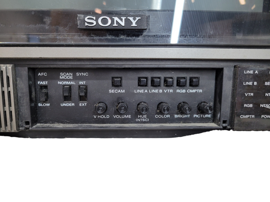 SONY PVM-1271Q TRINITRON COLOR VIDEO MONITOR