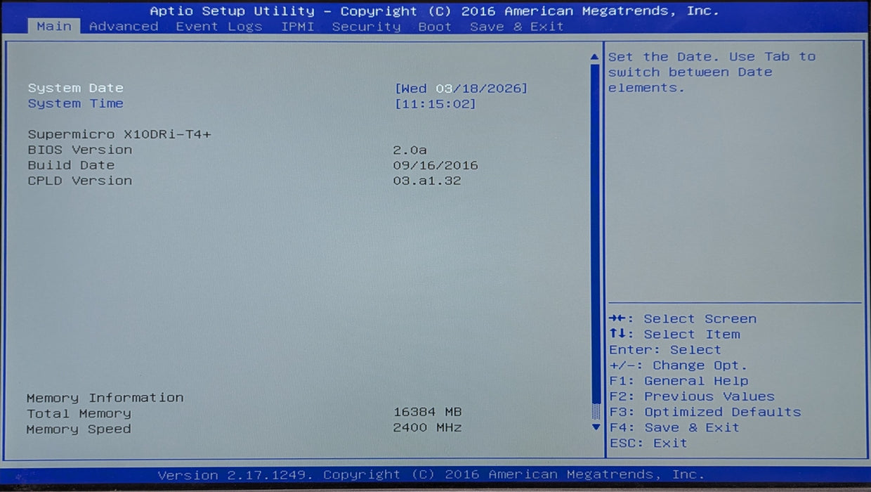 Supermicro CSE-847 4U Server X10DRI-T4+, 2x Xeon E5-2650v4, 16GB DDR4, 2x PSU