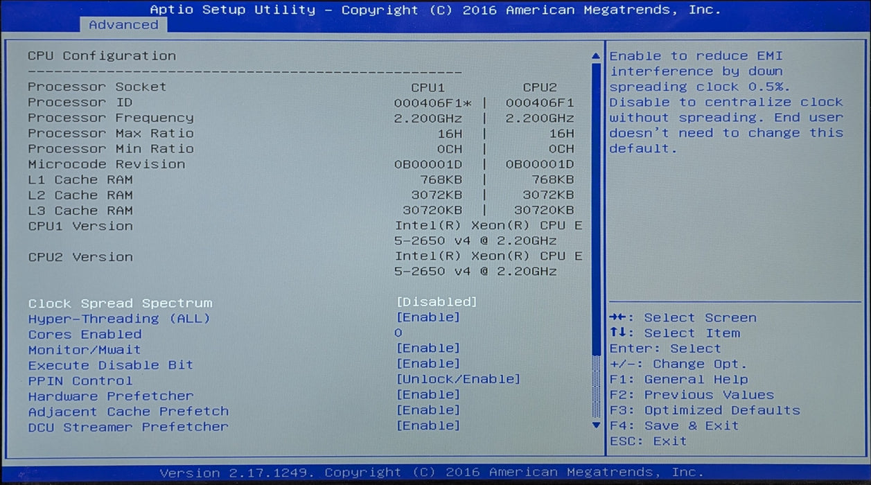 Supermicro CSE-847 4U Server X10DRI-T4+, 2x Xeon E5-2650v4, 16GB DDR4, 2x PSU