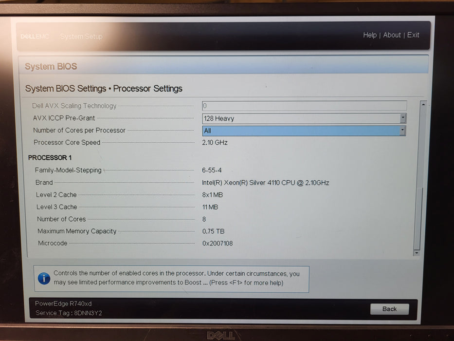 Dell PowerEdge R740xd 18x 3.5" Silver 4110 CPU 16GB DDR4 H740P Mini 2x 750W PSU