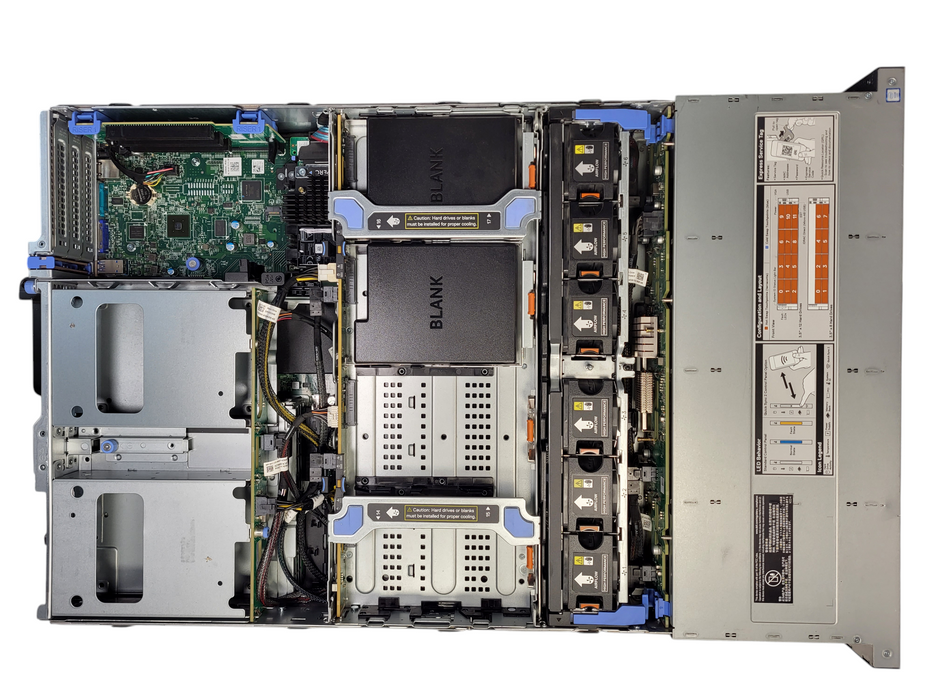 Dell PowerEdge R740xd 18x 3.5" Silver 4110 CPU 16GB DDR4 H740P Mini 2x 750W PSU