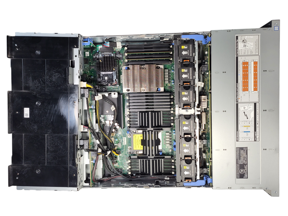 Dell PowerEdge R740xd 18x 3.5" Silver 4110 CPU 16GB DDR4 H740P Mini 2x 750W PSU