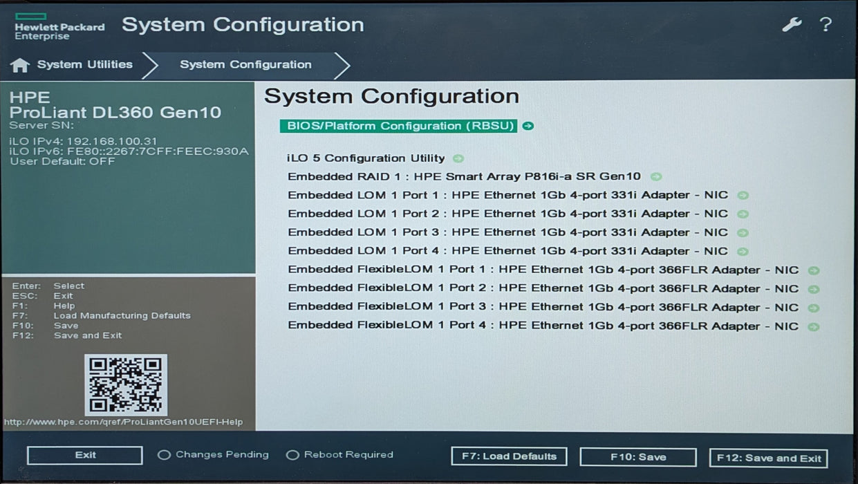HP ProLiant DL360 Gen 10 1U 10x2.5", Xeon Silver 4114, 16GB DDR4, 2x 800W PSU