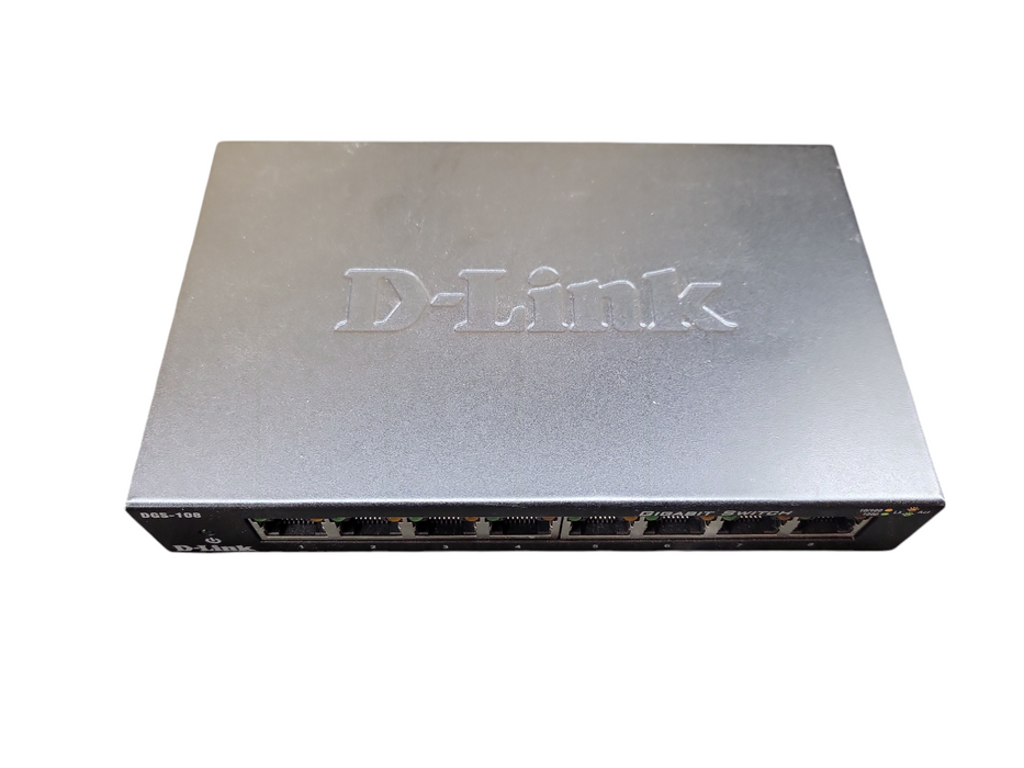 D-Link 8-port Gigabit Metal Desktop Switch DGS-108