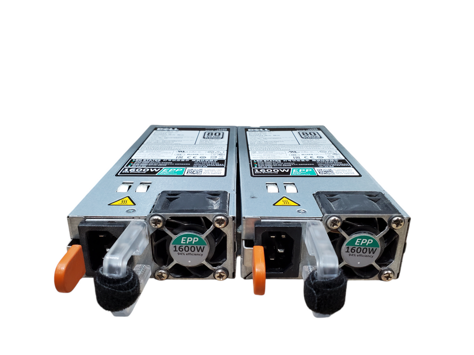 Lot 2x Dell 095HR5 1600W 80+ Platinum Server Power Supply