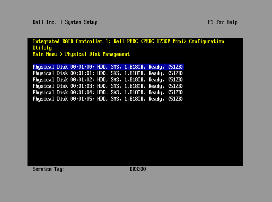 Dell DD3300 2U 14x3.5", Xeon Silver 4110, 16GB DDR4, 6x2TB SAS, PERC H730P Mini