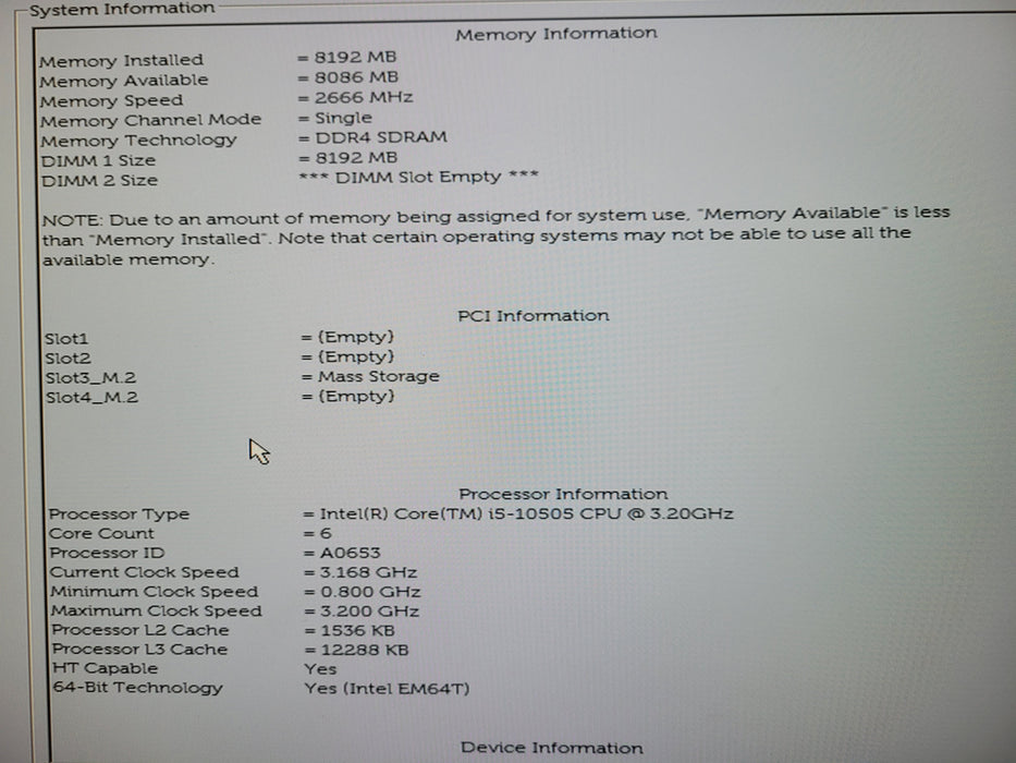 Dell OptiPlex 5080 SFF | Intel Core i5-10500, 8GB DDR4, 256GB NVMe