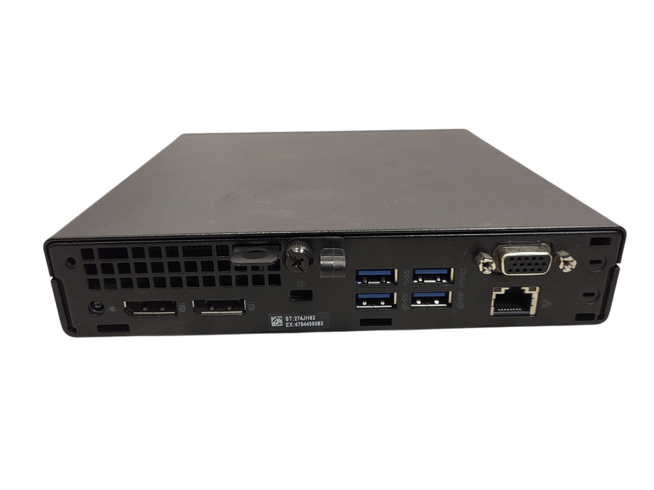 Dell OptiPlex 7080 USFF i5-10500T @2.30GHz 16GB DDR4 256GB NVMe No AC