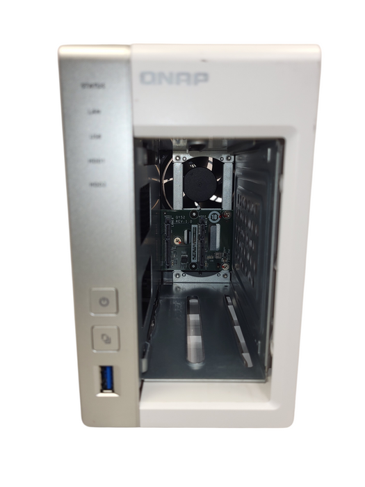 QNAP TS-231P 2-BAY PERSONAL CLOUD NAS BACKUP SERVER NO AC