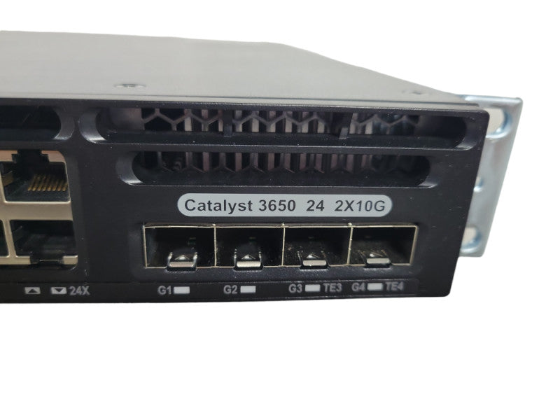 Cisco WS-C3650-24TD-S 2x10G 24-Port Gigabit Ethernet 4-Port SFP Switch $