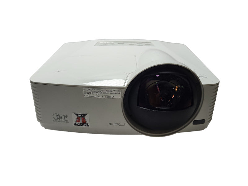 MITSUBISHI WD385U-EST 1280 x 800 180\\" WHITE HDMI 3d Ready PROJECTOR 483 HOURS $
