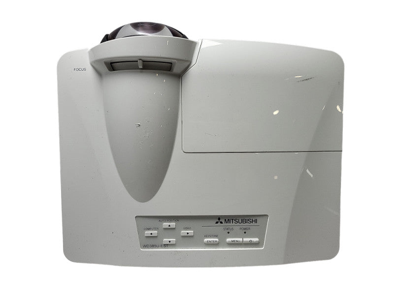 MITSUBISHI WD385U-EST 1280 x 800 180\\" WHITE HDMI 3d Ready PROJECTOR 483 HOURS $