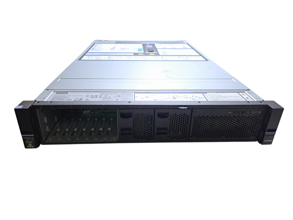 Lenovo System X 3650 M5 8x 2.5" | 2x Xeon E5-2620 v4 CPU, 16GB DDR4, 2x 900W