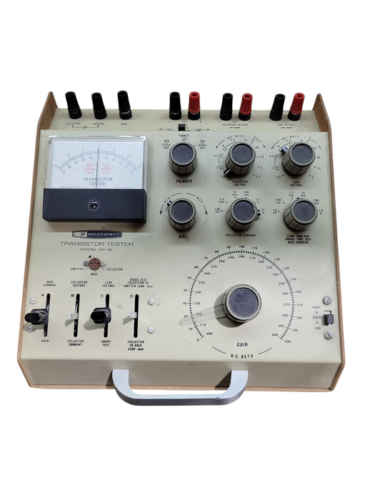 Heathkit Transistor Tester model IM-36