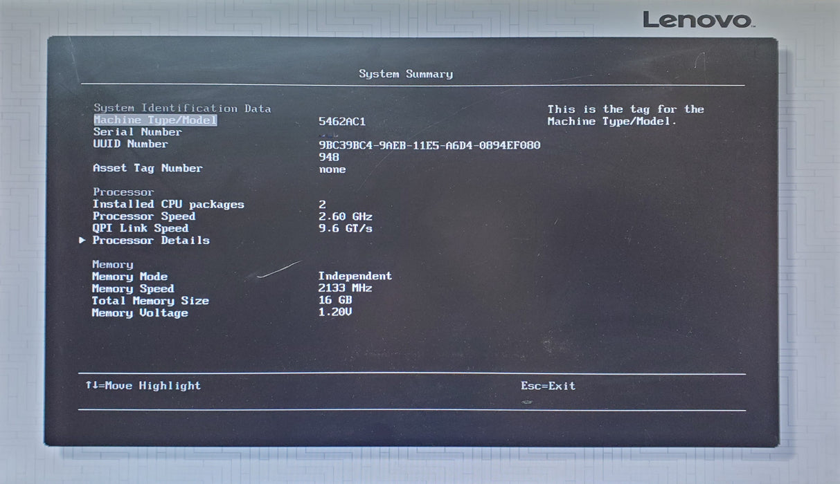 Lenovo System x3650 M5 - 2x Xeon E5-2690 v3 16GB DDR4 M5210 - No HDD