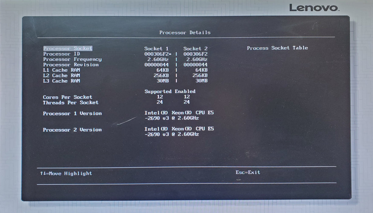 Lenovo System x3650 M5 - 2x Xeon E5-2690 v3 16GB DDR4 M5210 - No HDD