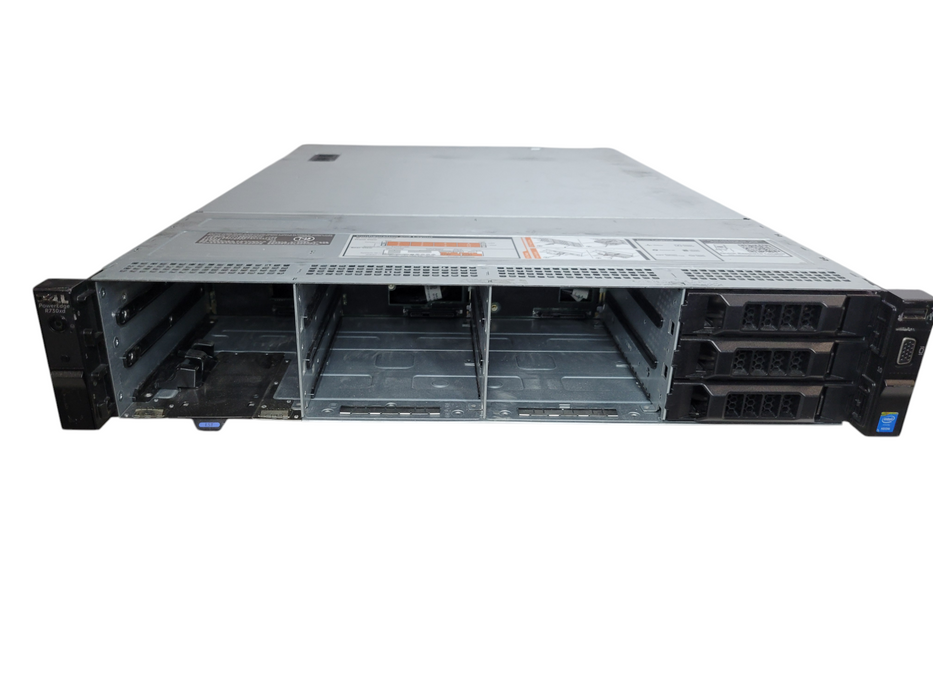 Dell PowerEdge R730xd - Xeon E5-2620 v3 16GB DDR4 PERC H730 Mini 2x1100W PSU