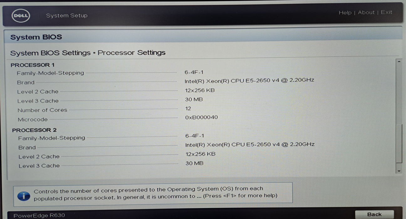 Dell PowerEdge R630 8x 2.5" | 2x Xeon E5-2650 v4, 16GB DDR4, H730 Mini, 2x 495W