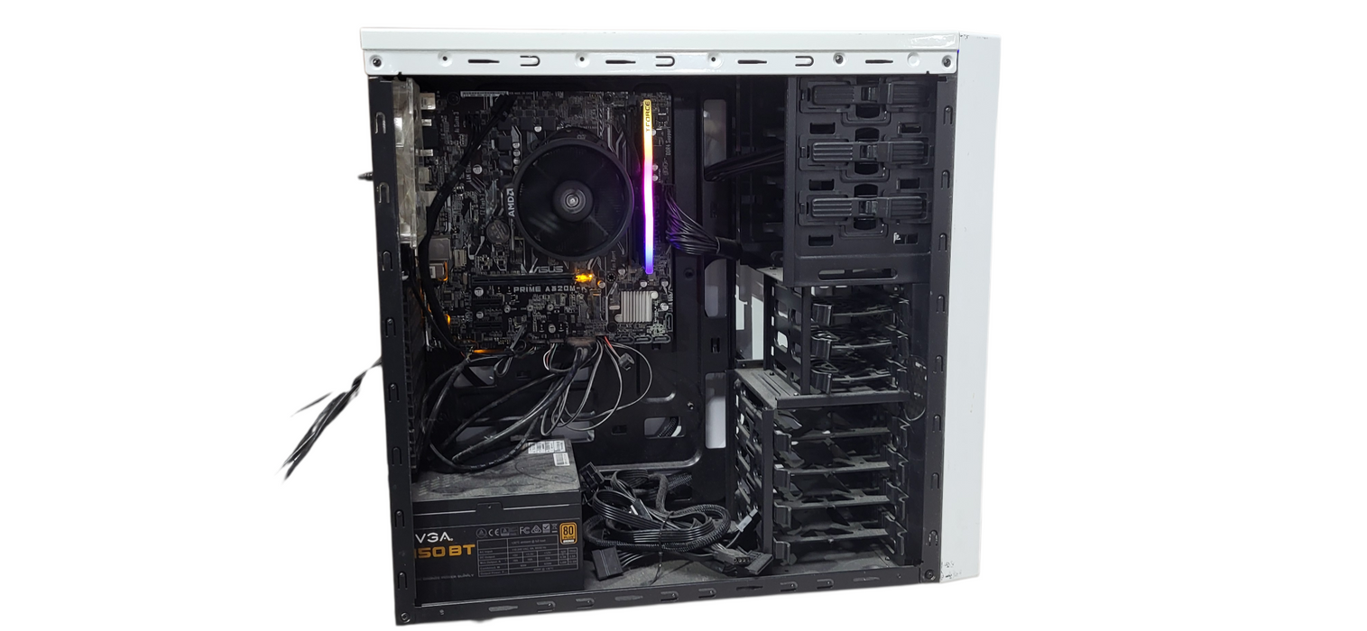 Custom PC Ryzen 3 2200G CPU|8GB DDR4|256GB NVME| Prime A320M-K |READ