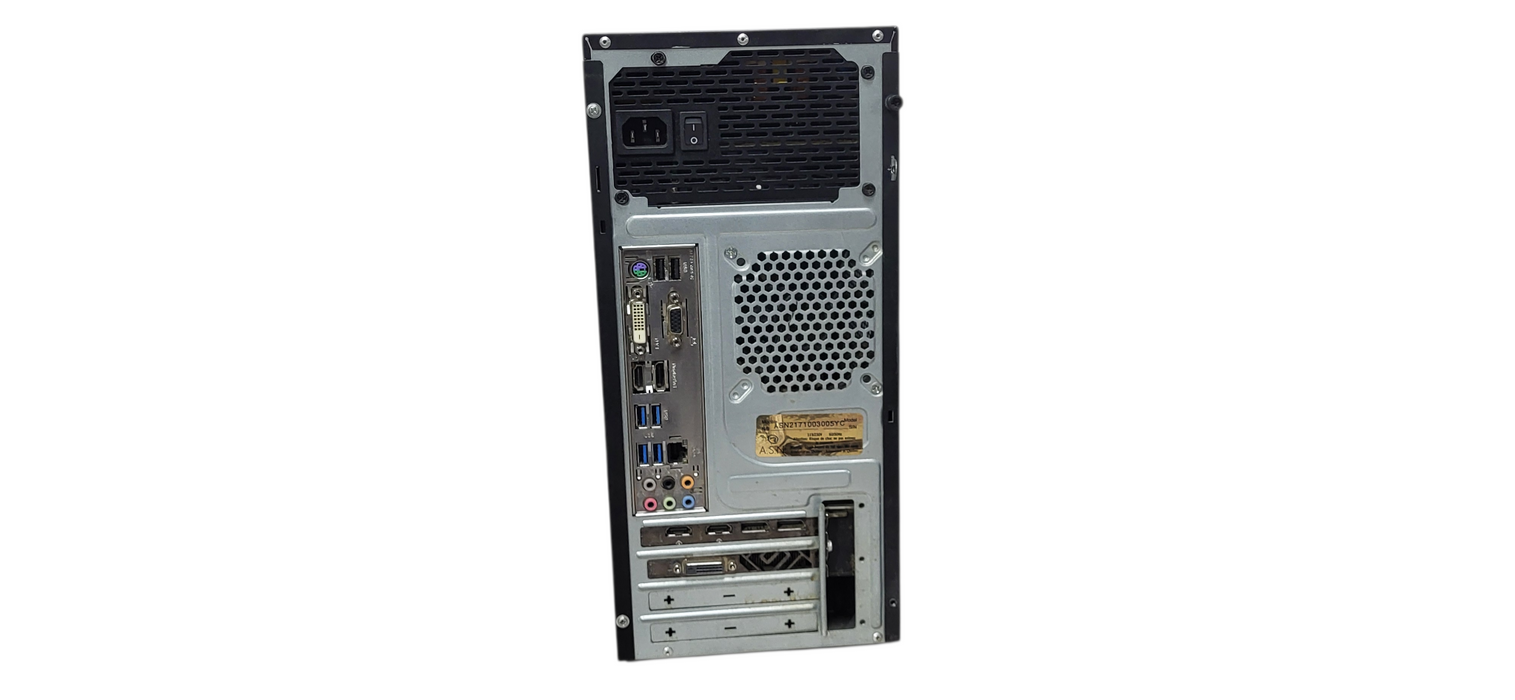 Custom PC i7-7700 CPU|8GB DDR4|256GB NVME|RX 580 GPU|H270M-DS3H