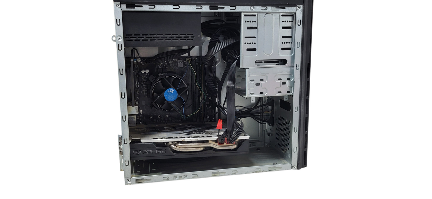Custom PC i7-7700 CPU|8GB DDR4|256GB NVME|RX 580 GPU|H270M-DS3H