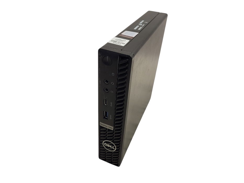 Dell OptiPlex 7080 USFF i5-10500T @2.30GHz 16GB DDR4 256GB NVMe No AC