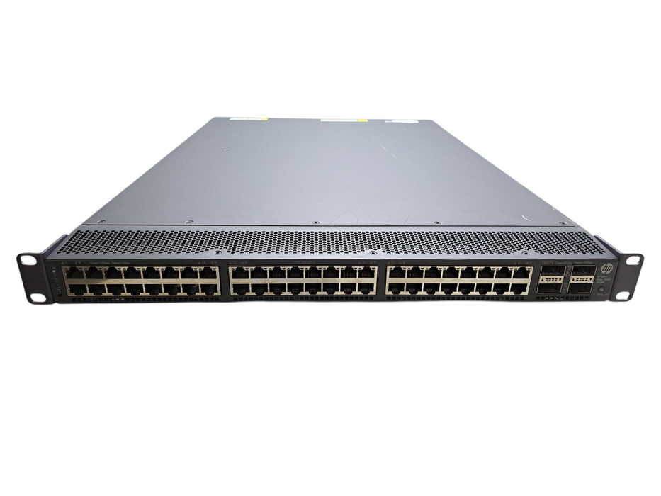 HPE JG336A 5900AF-48XGT-4QSFP+ | 48-Port 10G RJ-45 Switch w/ Dual Power & Fans