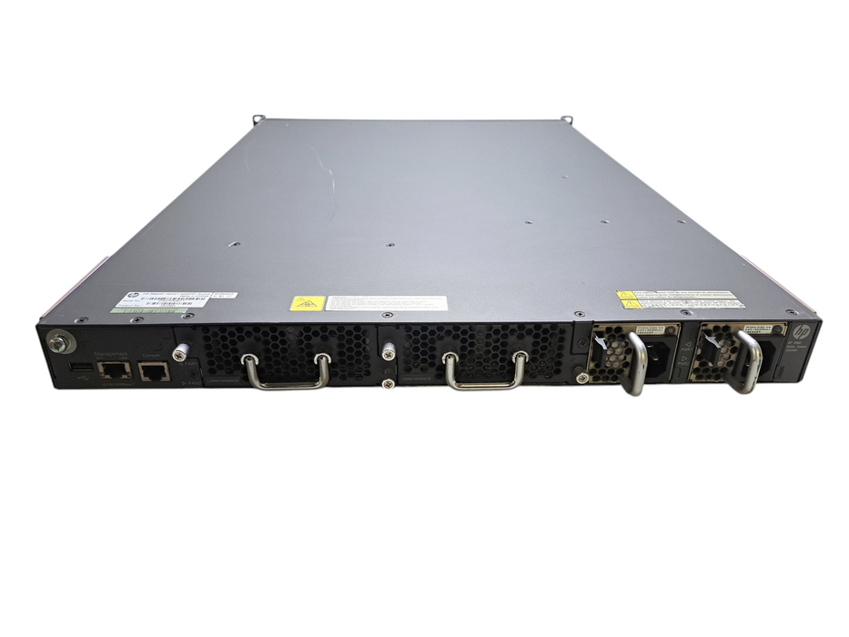 HPE JG336A 5900AF-48XGT-4QSFP+ | 48-Port 10G RJ-45 Switch w/ Dual Power & Fans