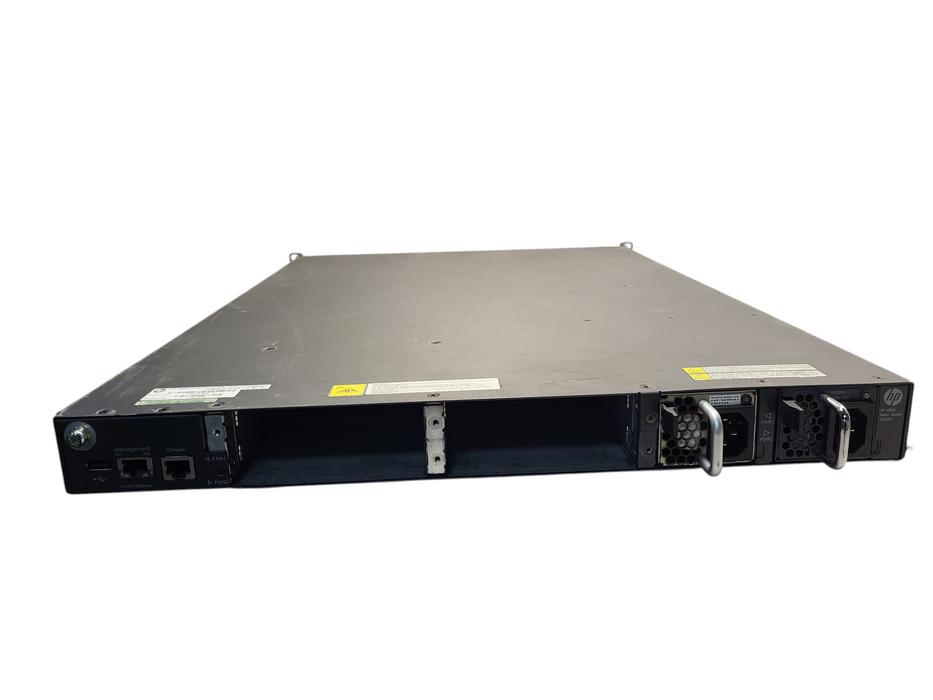 JG336A I HPE 5900AF-48XGT-4QSFP+ Switch + Dual Power & No Fans