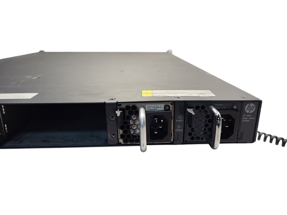 JG336A I HPE 5900AF-48XGT-4QSFP+ Switch + Dual Power & No Fans