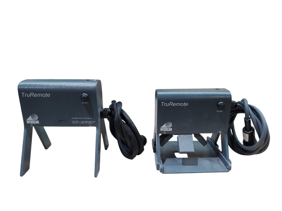 Lot 2x Webscan TruRemote Barcode Verifier TC-203 / TC-403 *READ*