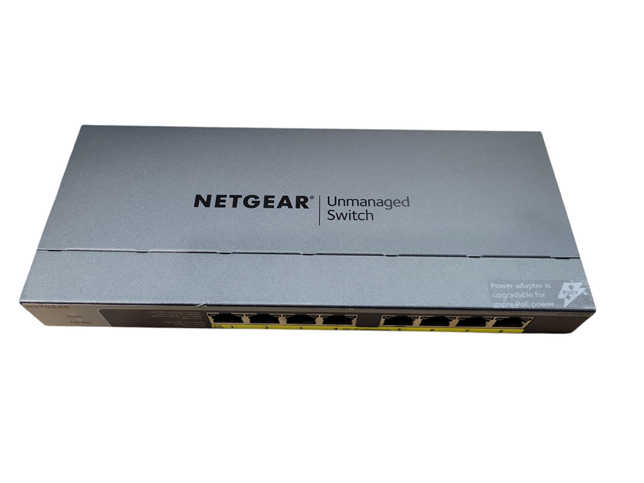 NETGEAR GS108LP 8-Port Gigabit Ethernet PoE+ Unmanaged Switch