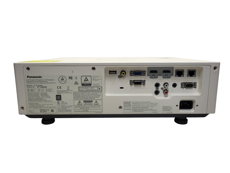 Panasonic PT-VMZ50 Laser Projector WUXGA READ