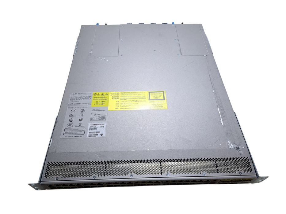Cisco Nexus N9K-C9372TX 48-Port 1/10G RJ-45, 6x QSFP Network Switch w/ Dual AC