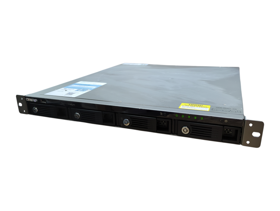 QNAP TS-453U-RP, 4-Bay NAS-Server w/ 4x2TB HDDs