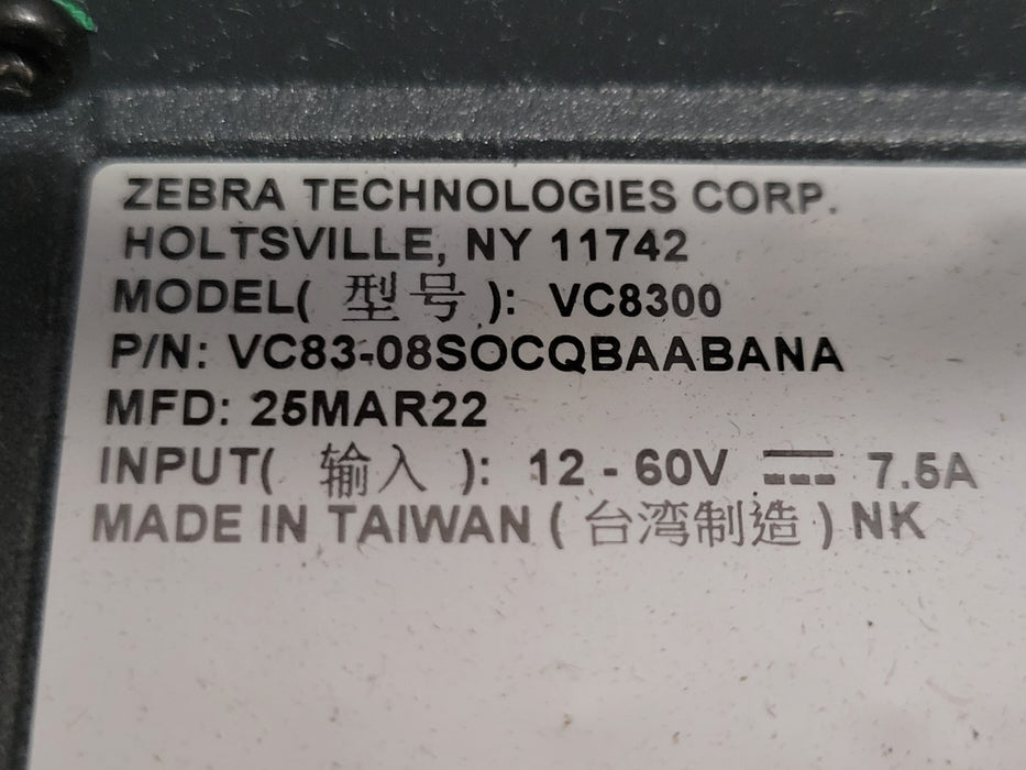 Lot of 3x Zebra (2x VC8300 and 1x VC80x) Vehicle Computers, READ