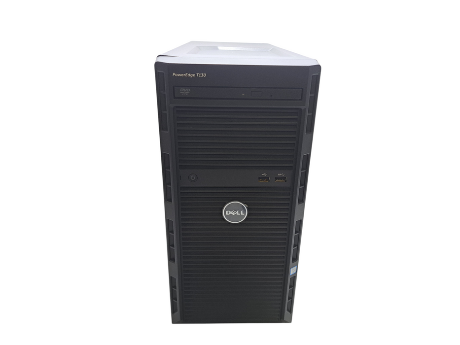 Dell PowerEdge T130 | Xeon E3-1280 v5 @3.70GHz, 8GB DDR4, PERC S130, No HDD