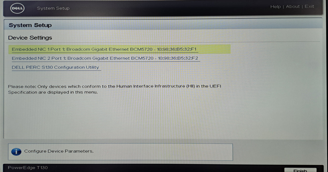 Dell PowerEdge T130 | Xeon E3-1280 v5 @3.70GHz, 8GB DDR4, PERC S130, No HDD