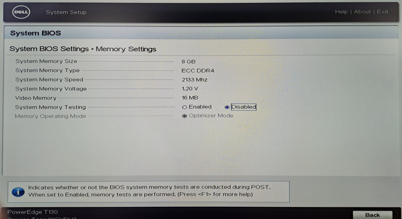 Dell PowerEdge T130 | Xeon E3-1280 v5 @3.70GHz, 8GB DDR4, PERC S130, No HDD